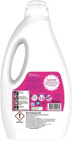 Surf Tropical Lily Liquid Detergent 1.62L x2 60 Washes Each, Long Lasting Fresh by Surf