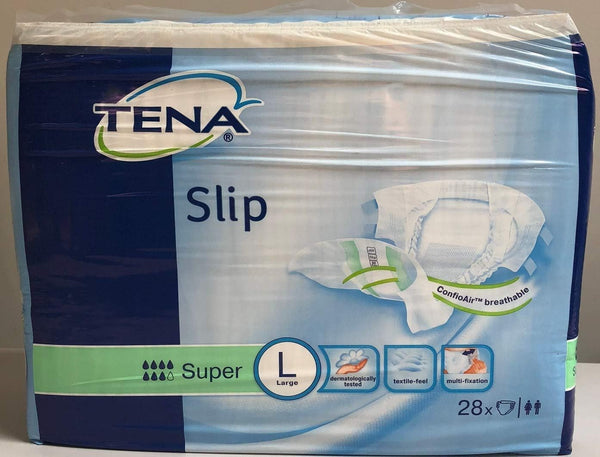 TENA ProSkin Slip Super Absorbent Adult Incontinence Underwear – Large Size, 3x30 Pack