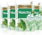 Twinings Super Green Matcha Tea 4x20 Bags 80 Count Medium Caffeine Superblends by Twinings