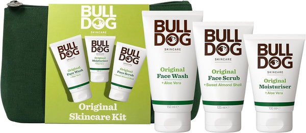Bulldog Skincare Gift Set For Men Face Wash Moisturiser