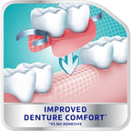 Poligrip Denture Adhesive Cream Flavour Free 70g Secure False Teeth & Partials by Poligrip