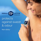 NIVEA MEN Derma Control Sensitive Roll-On 6 x 50ml 72H Anti-Perspirant by Nivea Men