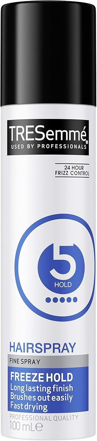 TRESemme Freeze Hold Hairspray 100ml x6 | 24hr Frizz Control Strong Hold by TRESemmé