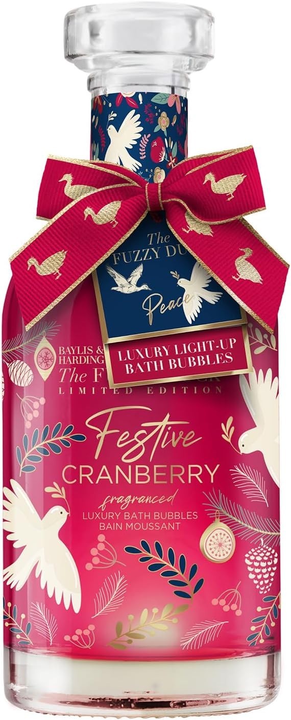Baylis & Harding Fuzzy Duck Winter Wonderland Light Up Bath Bubbles Vegan by Baylis & Harding