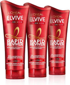 L'Oreal Elvive Color Vive Rapid Reviver Conditioner 3x180ml for Dyed Hair by L'Oreal Paris