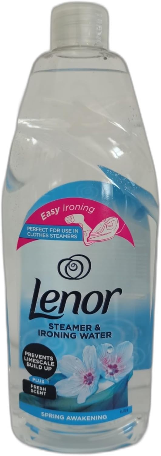 Lenor Ironing Water Spring Awakening 1L | Steamer Fresh Scent & Anti-Wrinkle Aid