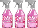 Astonish Vegan Disinfectant Spray Pink Roses 550ml x3 Kills 99.9% Viruses & Germ by Astonish