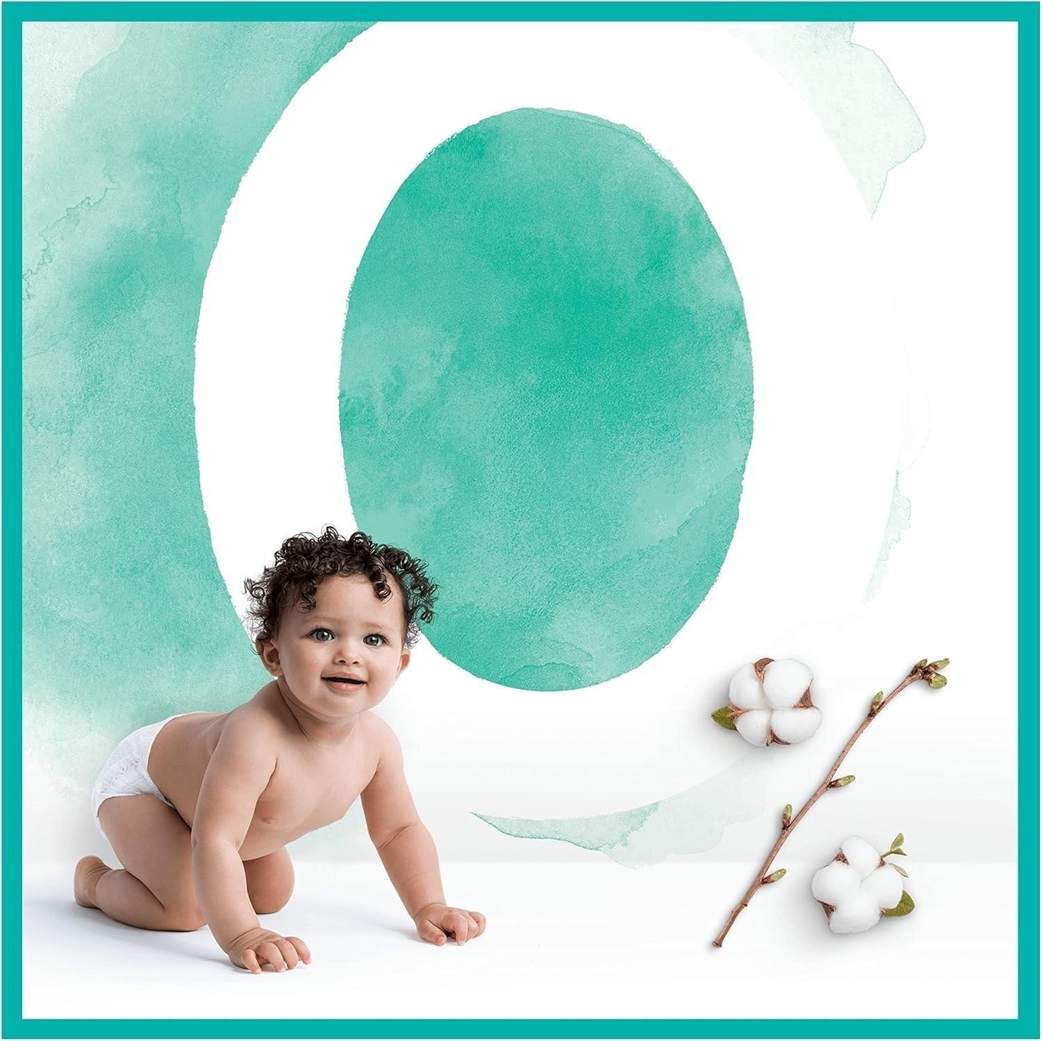 Pampers Harmonie Nappies Size 5 (11-16kg) 132 Count Monthly Pack Cotton by Pampers