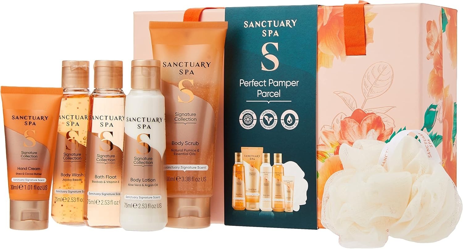 Sanctuary Spa Perfect Pamper Gift Set Women’s Skincare Vegan Cruelty Free 355ml by Sanctuary