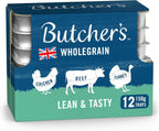 Butcher's Lean & Tasty Wet Dog Food Trays Meaty Variety 150g –Healthy Grain Free by Z Store