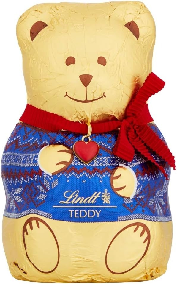Lindt Teddy Milk Chocolate 200g Gift Bar Premium Swiss Milk Chocolate Pack of 1 by Lindt