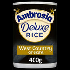 Ambrosia Deluxe Rice Pudding 400g x12 Cans West Country Cream Dessert by Ambrosia