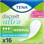 TENA Ultra Normal Discreet Pads 16 Pack Women’s Disposable Breathable Protection by Tena