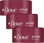 Dove Pro Age Nourishing Body Butter 250ml x3 | Olive Oil Moisturiser Skin Care by Dove
