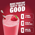 SlimFast Strawberry Meal Replacement Shake 1.825kg 50 Servings Weight Loss by Slim Fast