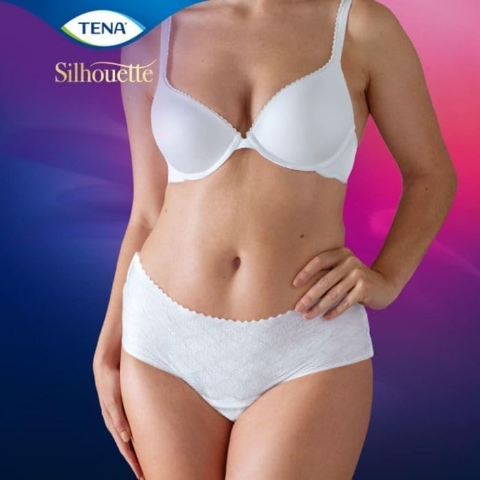Tena Lady Silhouette Pants Normal Medium 3x6 Pack | Women Incontinence Pants by Tena
