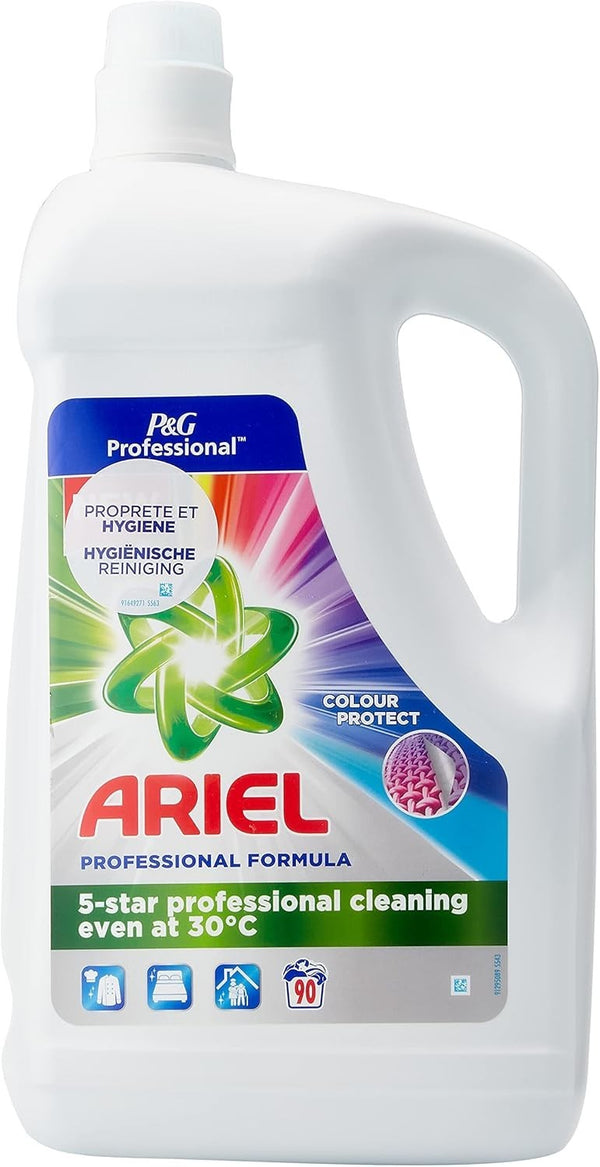 Ariel Professional Colour Liquid Detergent 90 Washes 4.95L