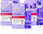 L'Oreal Paris Revitalift Filler Hyaluronic Acid Face Mask 3 Pack - Hydrating by L'Oréal