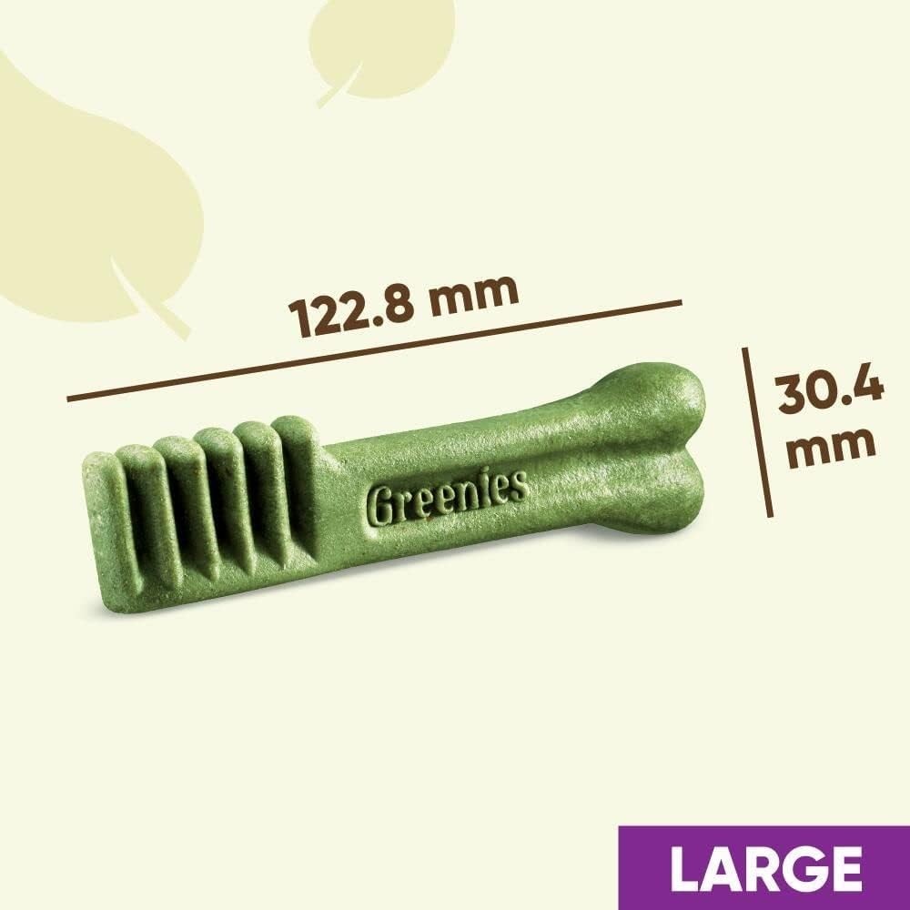 GREENIES Grain-Free Large Dog Dental Treats 24 Chews | 170g Pack of 6 UK by GREENIES