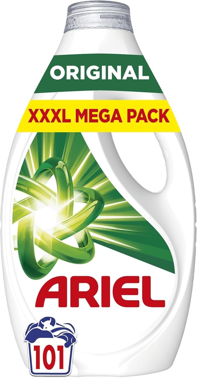 Ariel Washing Liquid Detergent 101 Washes Stain & Odour Remover 3.1L by Ariel