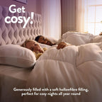 Slumberdown Cosy Nights Double Duvet 15 Tog All Seasons Quilt 200x200cm UK by Slumberdown