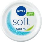 NIVEA Soft Moisturising Cream 500ml | Face, Body & Hands with Vitamin E & Jojoba by NIVEA
