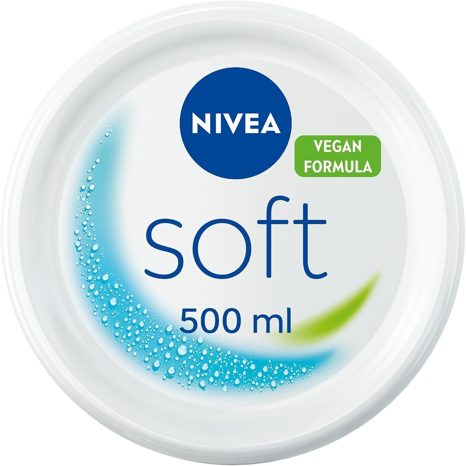 NIVEA Soft Moisturising Cream 500ml | Face, Body & Hands with Vitamin E & Jojoba by NIVEA