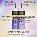 John Frieda Violet Crush Purple Shampoo & Conditioner 2x500ml Blonde Hair Care by JOHN FRIEDA