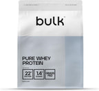 Bulk Pure Whey Protein Powder 1kg Vanilla | 33 Servings Muscle Growth Shake by Bulk
