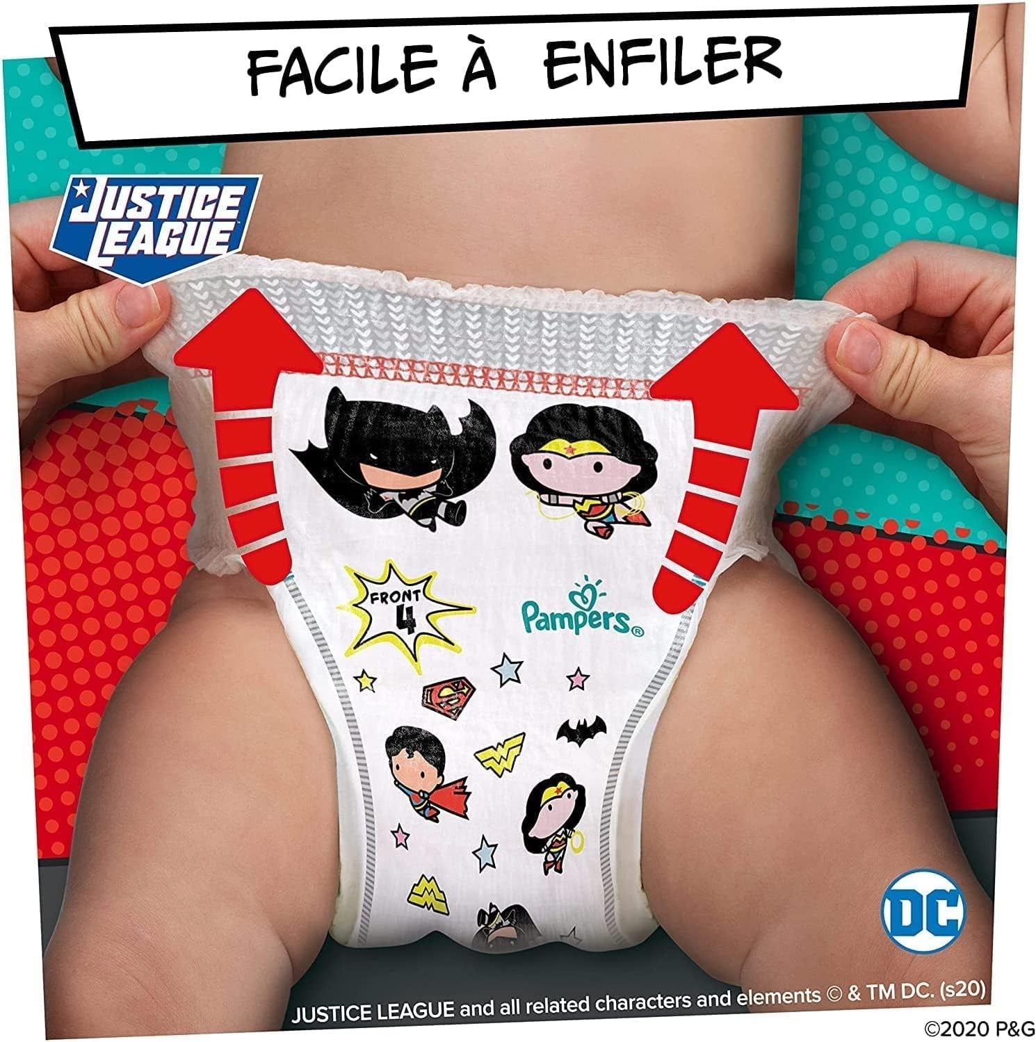 Pampers Baby-Dry Nappy Pants Size 6 (15kg+), 88 Count, Monthly Pack by Pampers