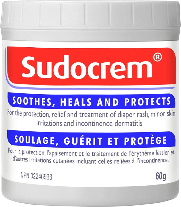 Sudocrem Antiseptic Healing Cream 60g | Nappy Rash, Eczema, Burns Relief