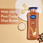 Vaseline Cocoa Glow Serum Lotion 600ml with Pure Cocoa & Shea Butter by Vaseline