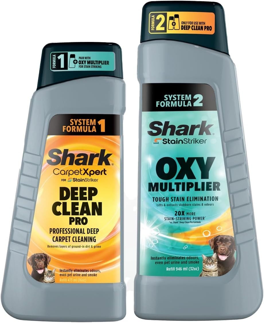 Shark CarpetXpert Deep Clean Bundle + StainStriker Oxy Multiplier - 1.42L UK by Shark