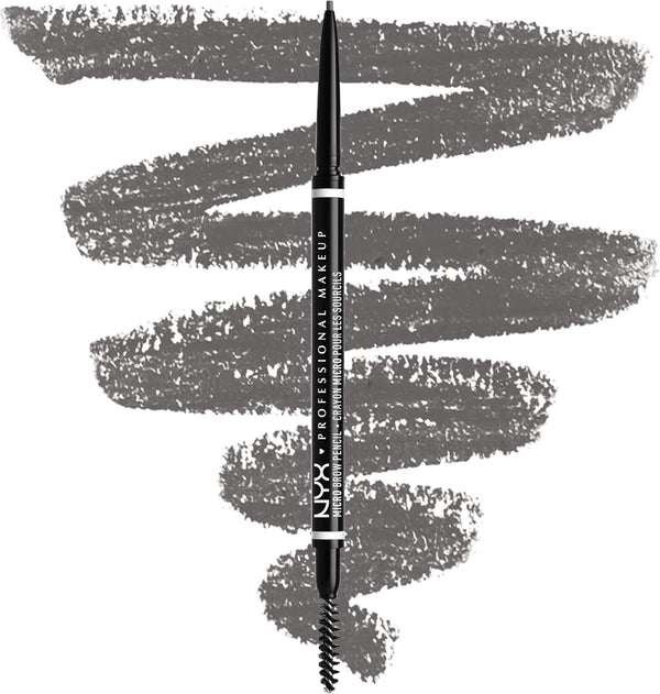 NYX Professional Makeup Micro Brow Pencil Grey | Precise Eyebrow Definer