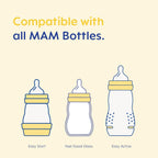 MAM Teats Size X Extra Fast Flow | 4 Pack Silicone | For Thicker Liquids 6m+ by MAM