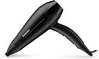 BaByliss Turbo Power 2200W Hair Dryer Black Ceramic Fast Drying Blow Dryer by BaByliss