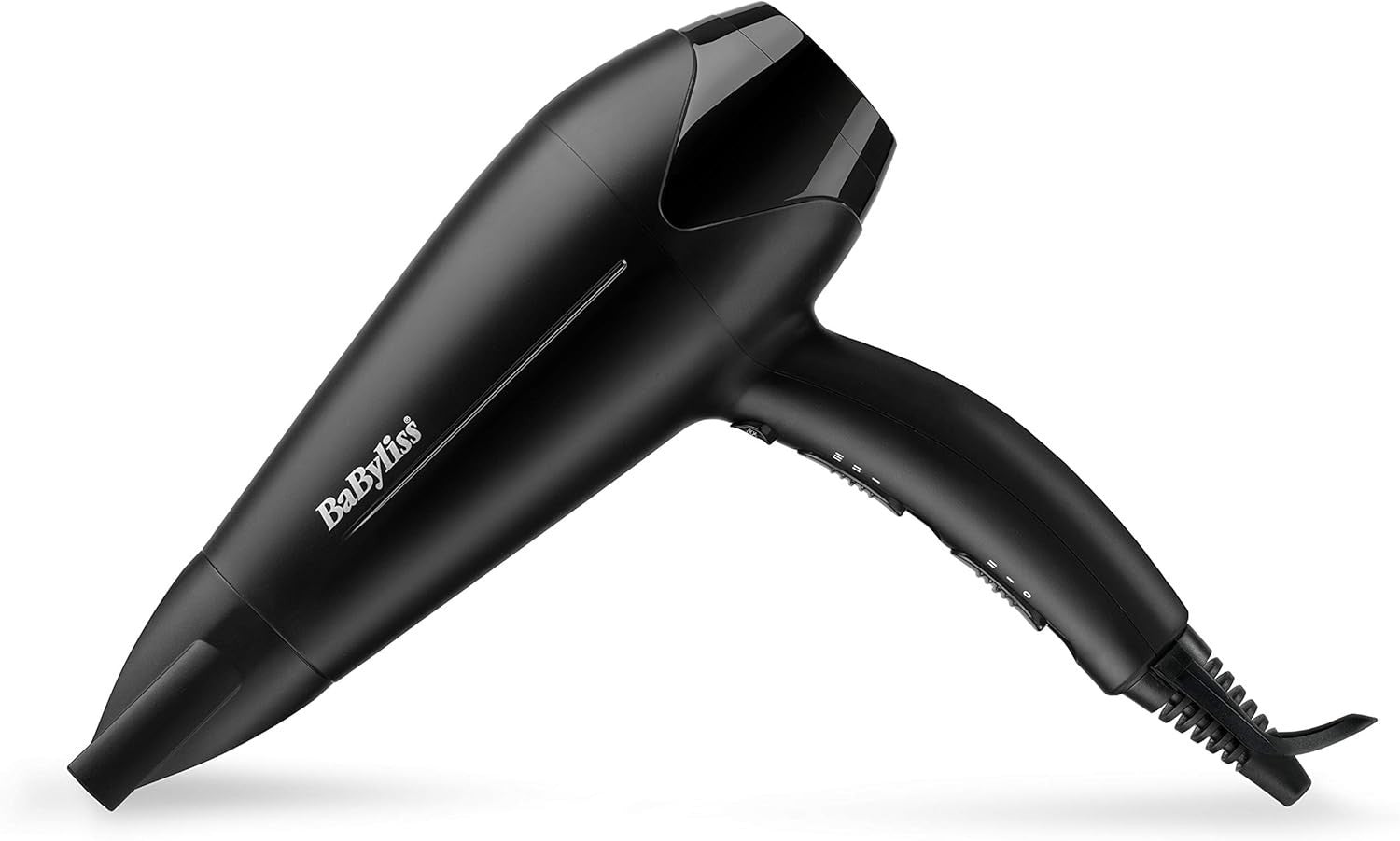 BaByliss Turbo Power 2200W Hair Dryer Black Ceramic Fast Drying Blow Dryer by BaByliss