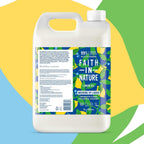Faith in Nature Washing Up Liquid Lemon 5L | Biodegradable Vegan Refill Pack by Faith in Nature