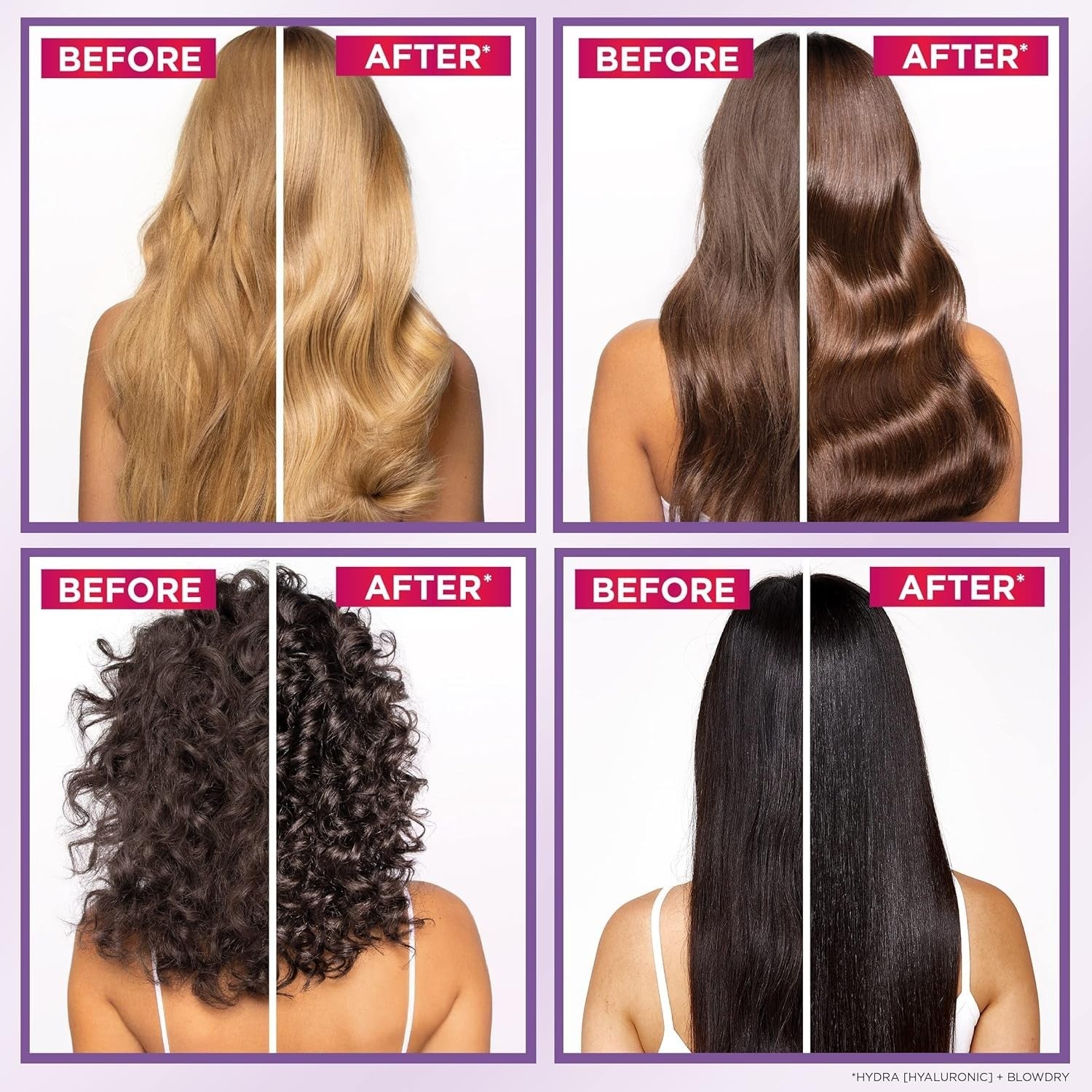 L'Oreal Elvive Hyaluronic Shampoo 500ml + Conditioner 400ml + Serum 150ml Set by L'Oreal Paris