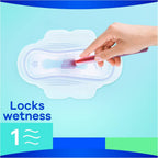 Always Ultra Night Sanitary Towels Size 3 Wings,96 Pads Mega Pack, Odour Control by Always