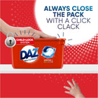 Daz All-in-1 PODS Laundry Detergent 160 Washes Whites Colours Brightens Fresh by Daz
