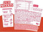 NISSIN Cup Noodles Hot Chilli Flavour 85g Pot (Pack of 7) | Instant Spicy Noodle by Nissin