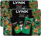 Lynx Box Fresh Jungle Fresh 3-in-1 Gift Set 2pk & 4pk Bodywash, Spray, Deodorant by Lynx