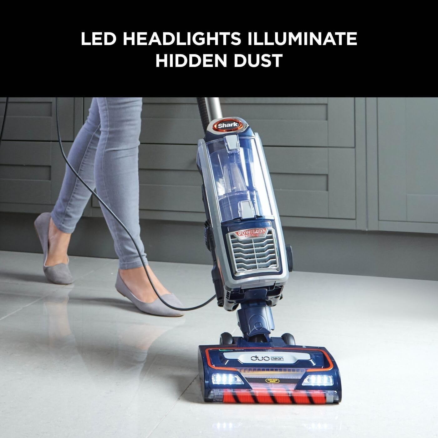 Shark Upright Vacuum Cleaner NZ801UKT Pet Model DuoClean Anti Hair Wrap 750W by Shark