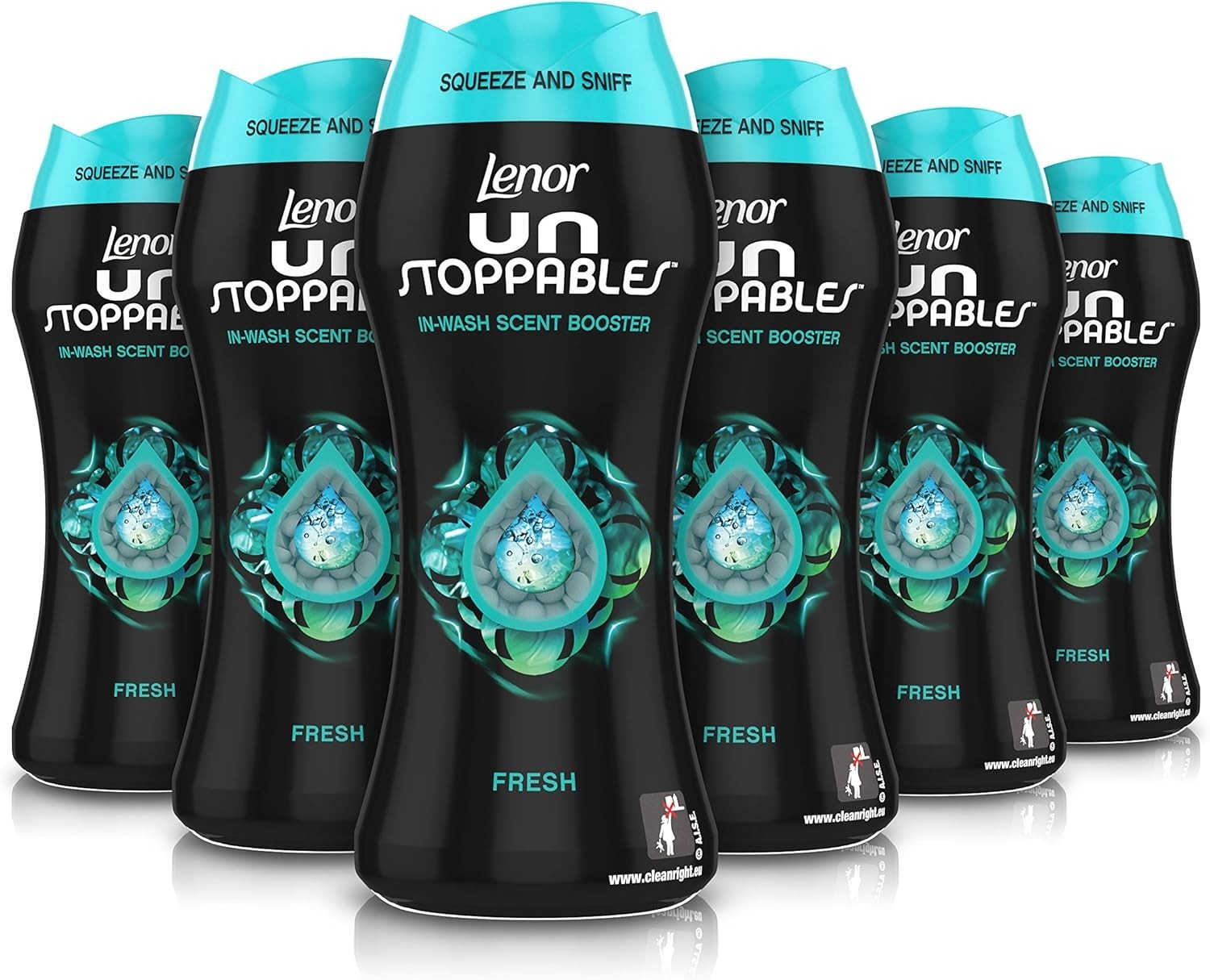 Lenor Unstoppables Fresh In-Wash Scent Booster Beads 210g | Laundry Freshener by Lenor