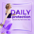 Always Daily Protect Extra Long Odour Lock Liners 152 Count by Always