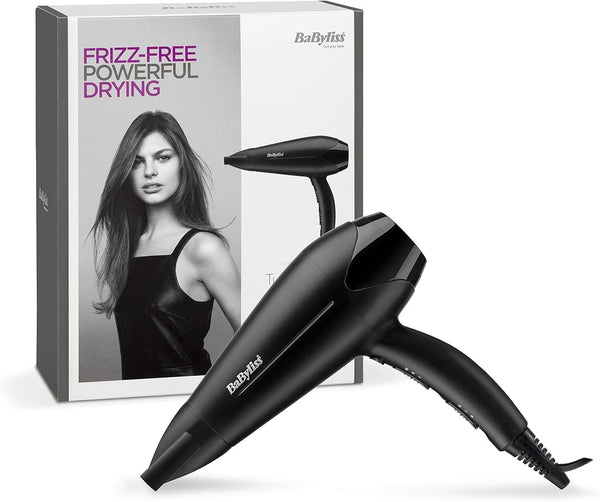 BaByliss Turbo Power 2200W Hair Dryer Ceramic Fast Drying