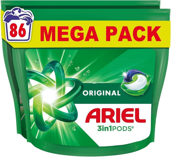 Ariel All-in-1 PODS Original Laundry Detergent 86 Washes