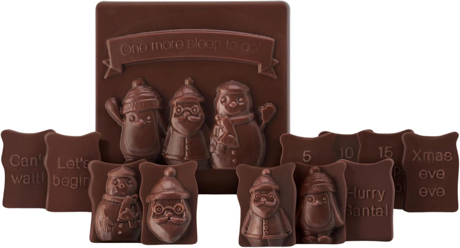 Hotel Chocolat Up to Snow Good Advent Calendar 100g Kids Christmas Chocolate by Hotel Chocolat