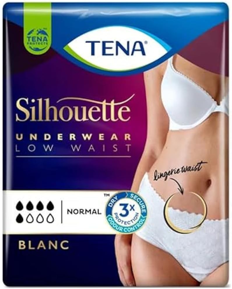 Tena Lady Silhouette Pants Normal Medium 3x6 Pack | Women Incontinence Pants by Tena
